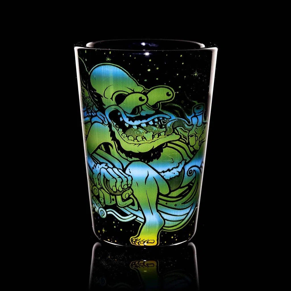 Mothership Glass Dab Fink Shot Glass-Mothership Glass-Black-NYC Glass