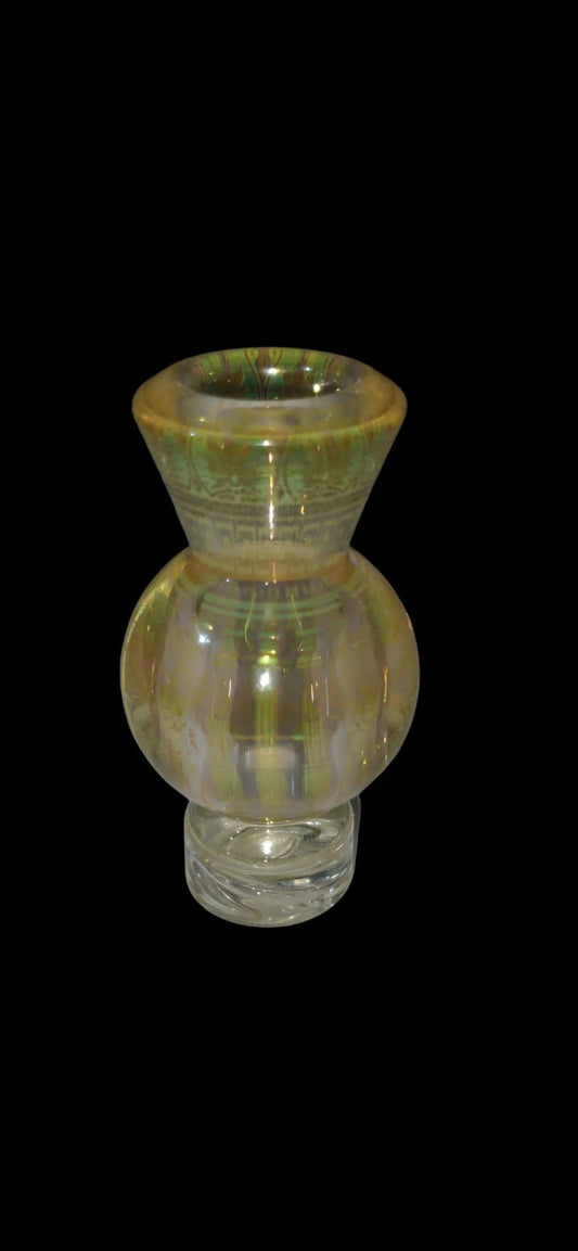 Mothership Glass “Gaze Series” Clear Bubble Cap-Mothership Glass-NYC Glass