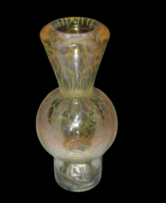 Mothership Glass “Hive “ Series Clear Bubble Cap-Mothership Glass-NYC Glass