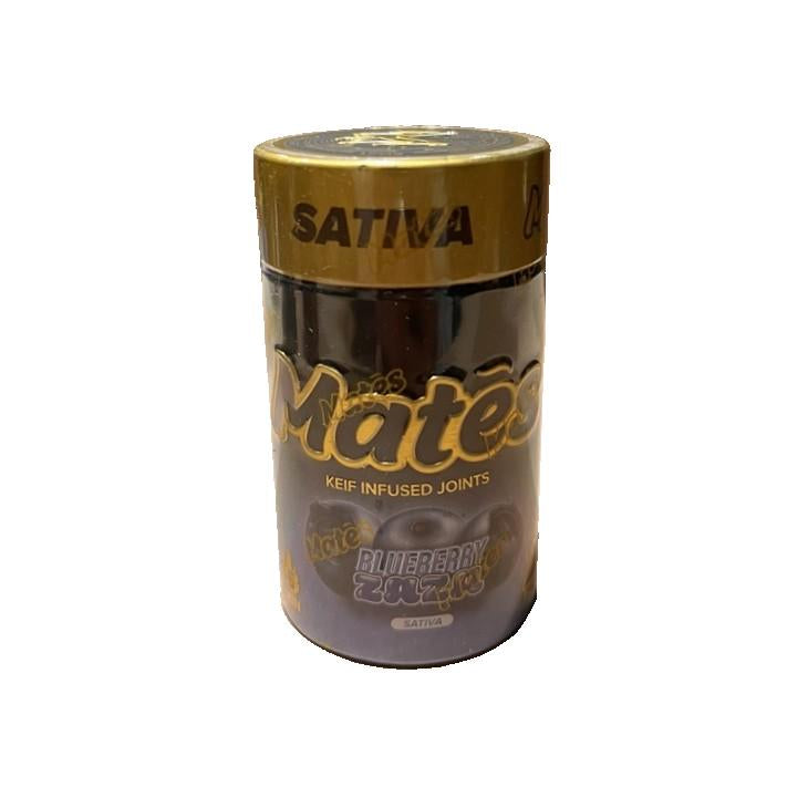 Muha Meds Mates 3g THCA Pre-Rolls 5ct Jar-Muha Meds-Blueberry Zaza - Sativa-NYC Glass