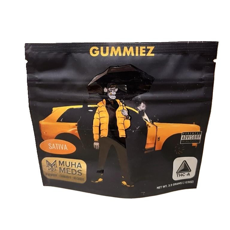 Muha Meds THCA Premium Flower 3.5g Jar-Muha Meds-Gummiez (Sativa)-NYC Glass