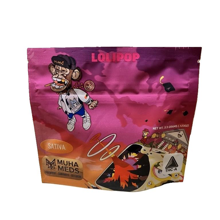Muha Meds THCA Premium Flower 3.5g Jar-Muha Meds-Lollipop (Sativa)-NYC Glass