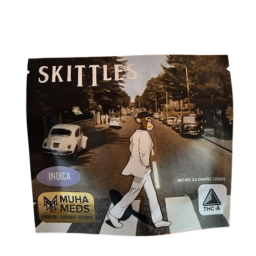Muha Meds THCA Premium Flower 3.5g Jar-Muha Meds-Skittlez (Indica)-NYC Glass