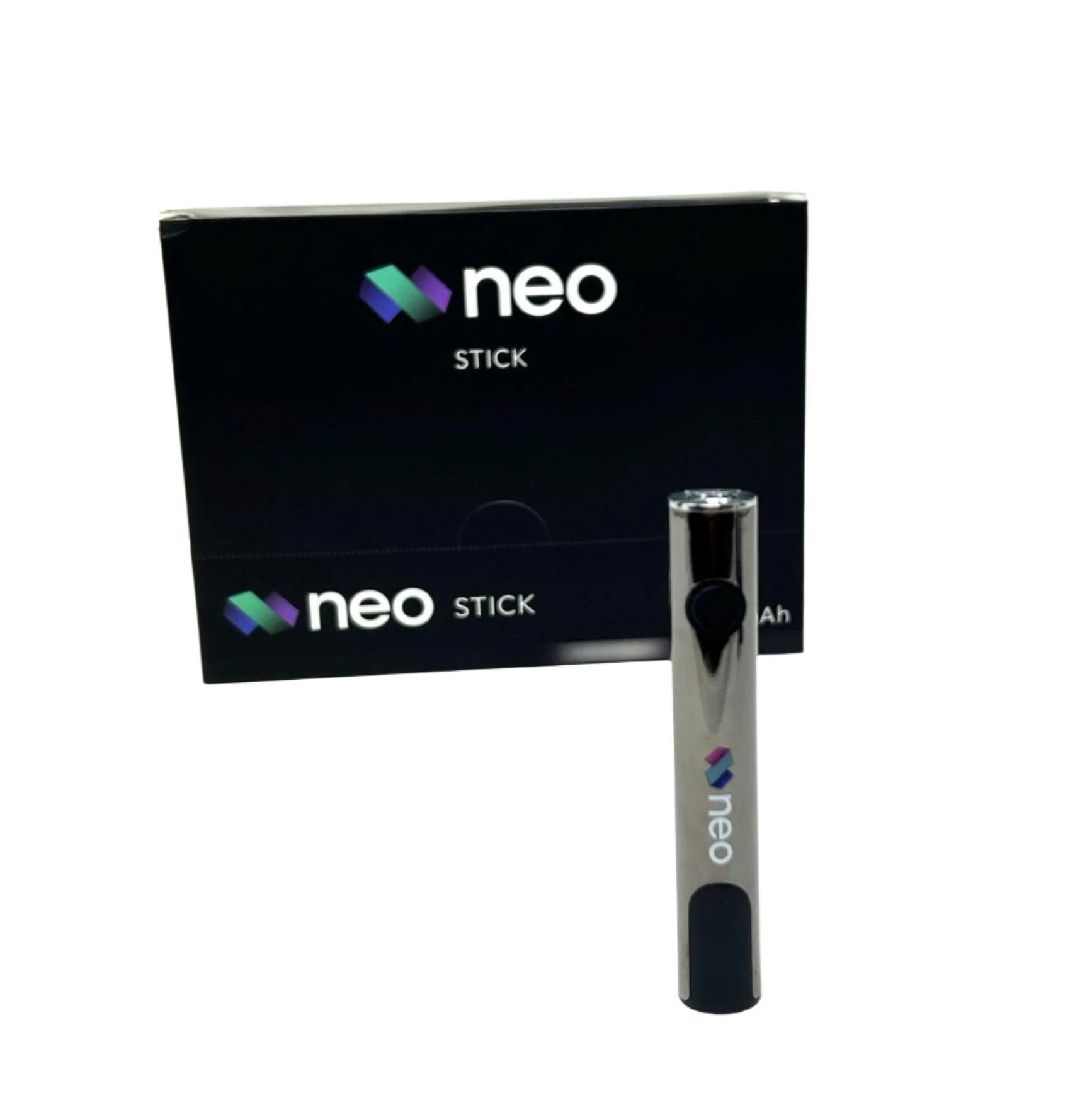 NEO Stick 510 Battery 600mAh LCD Screen Variable Voltage-NEO-Black Chrome-NYC Glass