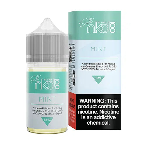 Naked 100 NKD 100 Salts E-Juice 30ml-Naked-Arctic Air (Mint) 35mg-NYC Glass