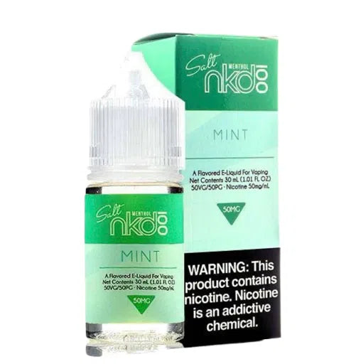 Naked 100 NKD 100 Salts E-Juice 30ml-Naked-Arctic Air (Mint) 50mg-NYC Glass