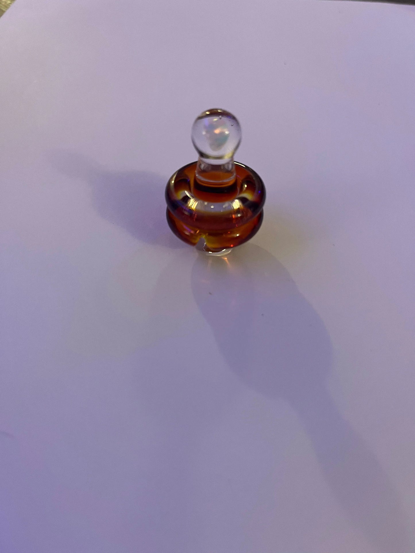 ONE TRICK PONY: THE ROCKULUS PUFFCO PROXY CARB CAP-ONE TRICK PONY-Amber Purple Opal-NYC Glass