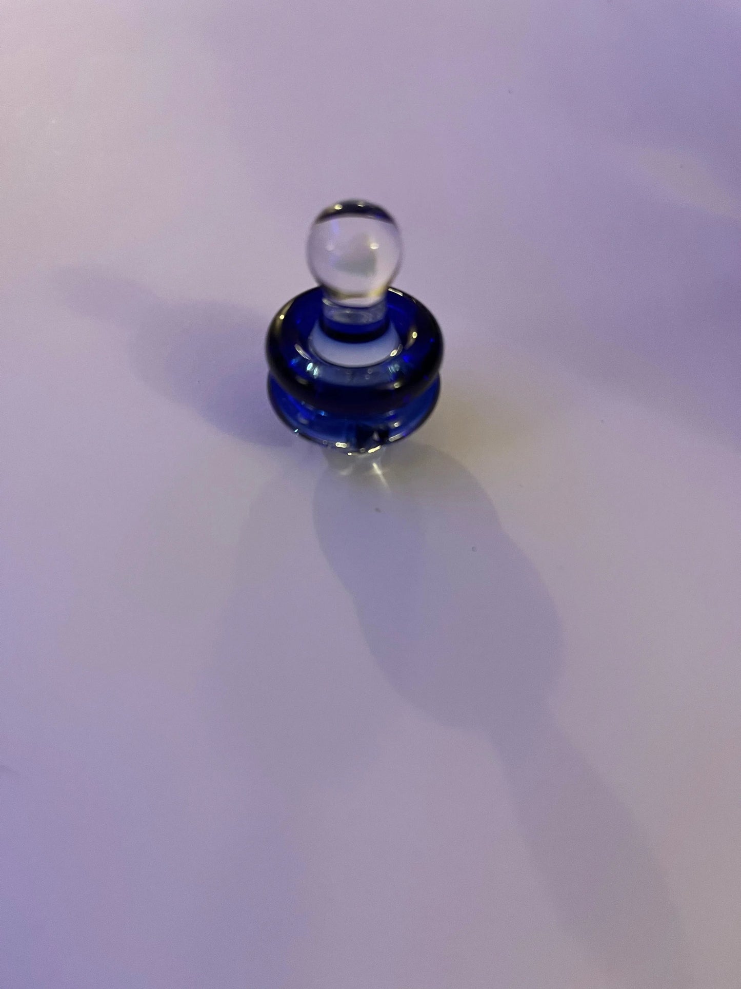 ONE TRICK PONY: THE ROCKULUS PUFFCO PROXY CARB CAP-ONE TRICK PONY-Brilliant Blue Opal-NYC Glass