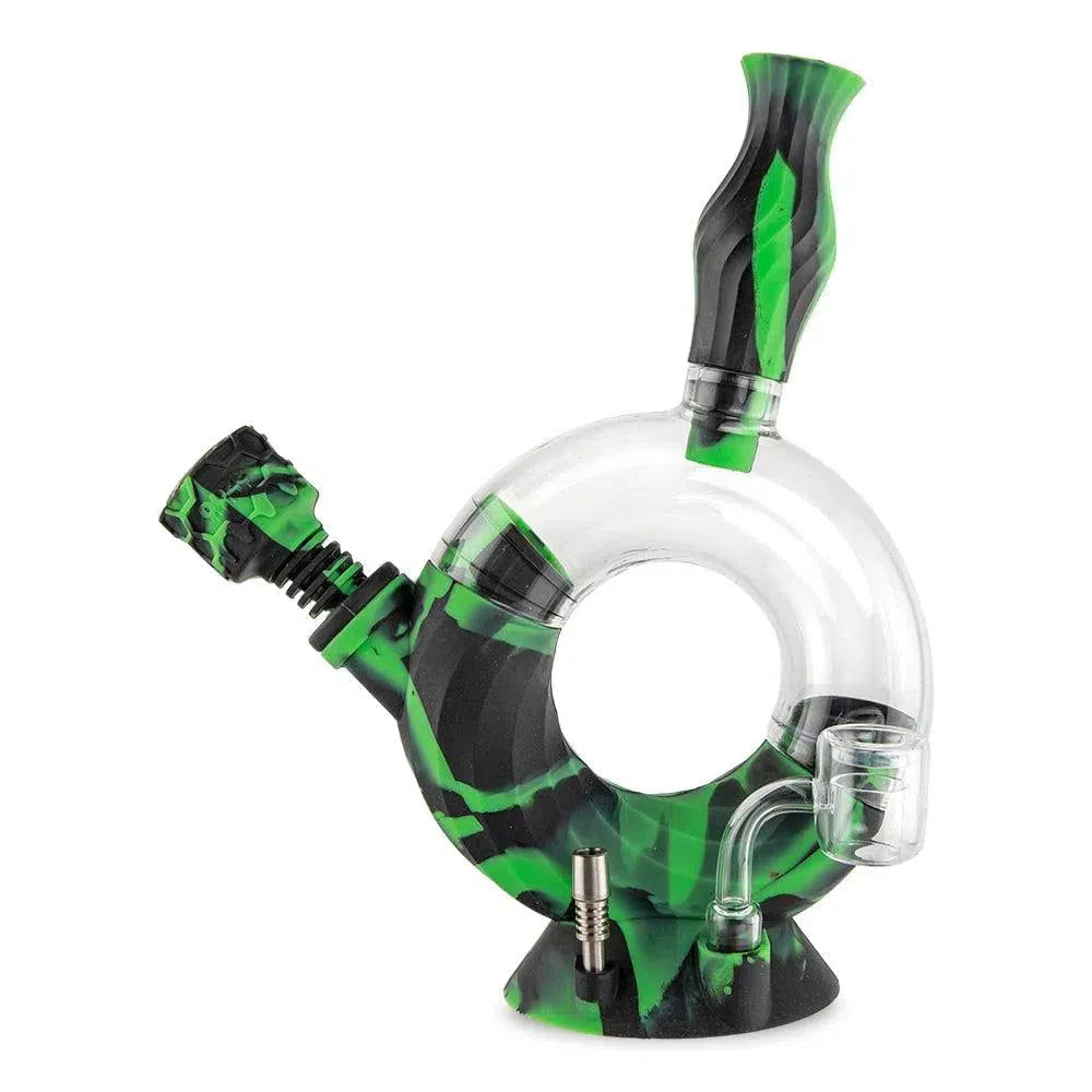 Ooze Ozone Silicone Water Pipe & Dab Straw-Ooze-NYC Glass