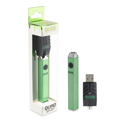 Ooze Quad 510 Battery-510 Battery-Ooze-Mary Jade-NYC Glass