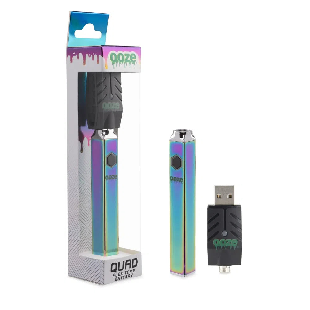 Ooze Quad 510 Battery | NYC Glass 718 NYC GLASS 718 Ooze Quad 510 Battery | NYC Glass 718 NYC GLASS 718