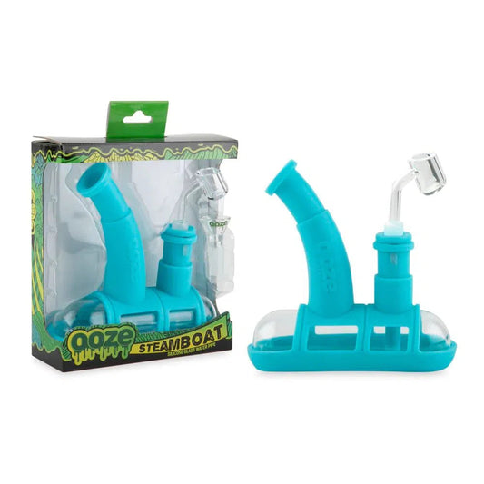 Ooze Steamboat Silicone Bubbler-Water Pipe, Bong, Bubbler-Ooze-NYC Glass