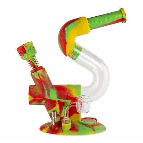 Ooze Swerve Silicone Water Pipe & Nectar Collector-Ooze-NYC Glass