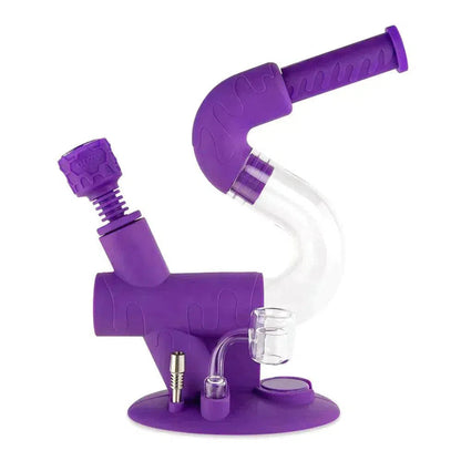 Ooze Swerve Silicone Water Pipe & Nectar Collector-Ooze-NYC Glass