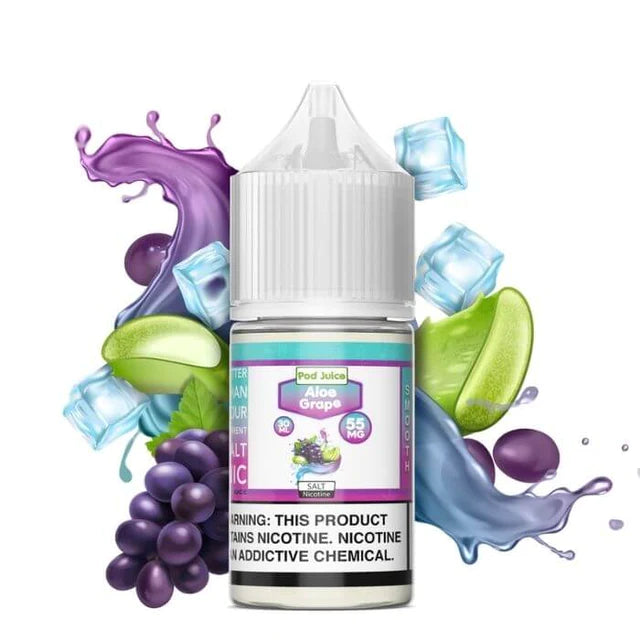 POD Juice Salts E-Juice 30ml-Pod Juice-Aloe Grape 20mg-NYC Glass