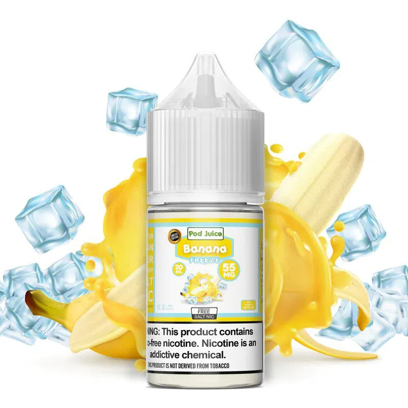 POD Juice Salts E-Juice 30ml-Pod Juice-Banana Freeze 35mg-NYC Glass