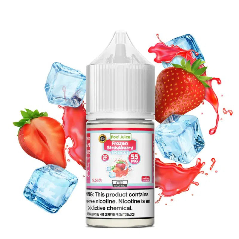 POD Juice Salts E-Juice 30ml-Pod Juice-Frozen Strawberry Freeze 35mg-NYC Glass