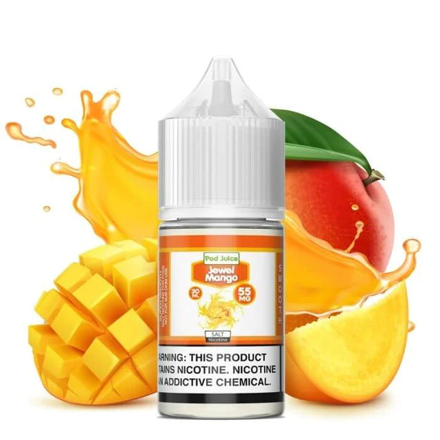 POD Juice Salts E-Juice 30ml-Pod Juice-Jewel Mango 35mg-NYC Glass