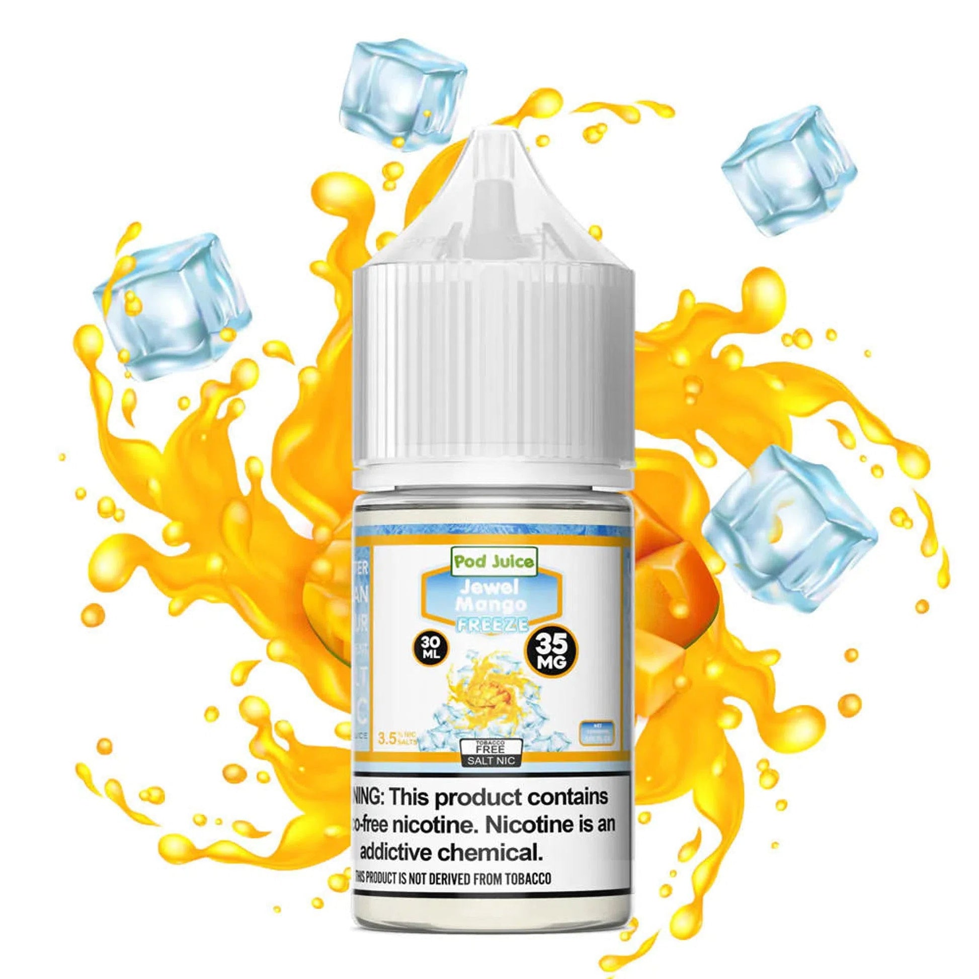 POD Juice Salts E-Juice 30ml-Pod Juice-Jewel Mango Freeze 35mg-NYC Glass