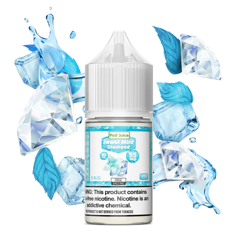 POD Juice Salts E-Juice 30ml-Pod Juice-Jewel Mint Diamond 35mg-NYC Glass