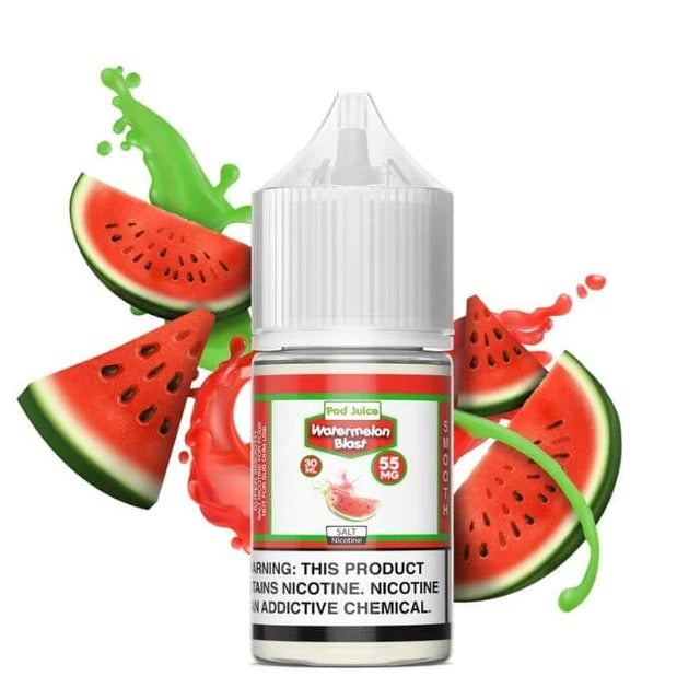 POD Juice Salts E-Juice 30ml-Pod Juice-Watermelon Blast 35mg-NYC Glass