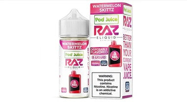 POD Juice x RAZ Series Nicotine Salt E-Liquid 30ML-Pod Juice-NYC Glass