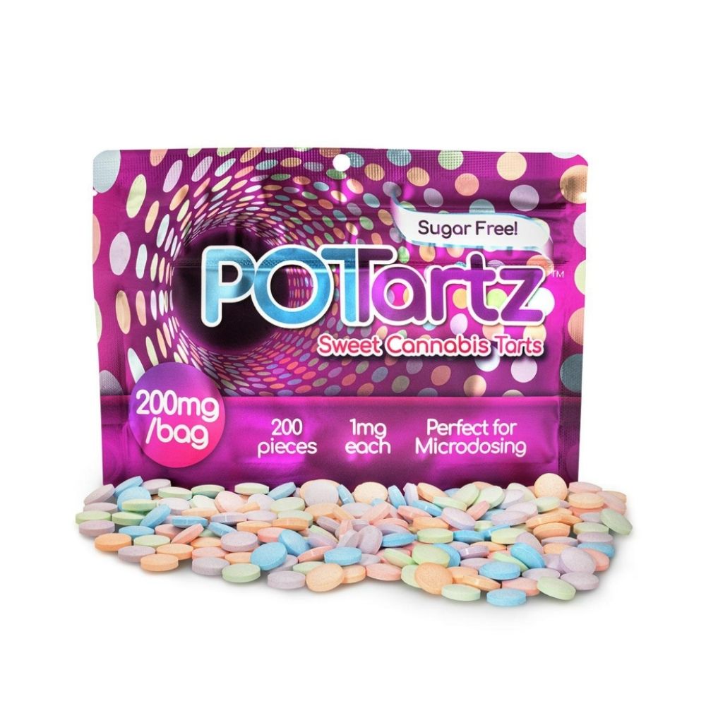 POTartz Sweet Cannabis Tarts 200mg-POTartz-NYC Glass