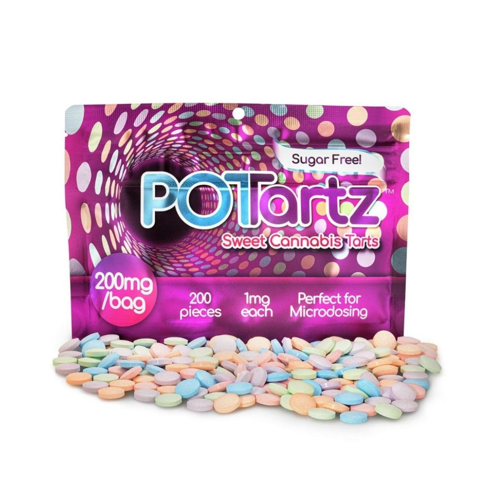 Potartz Image POTartz Sweet Cannabis Tarts 200mg – NYC Glass