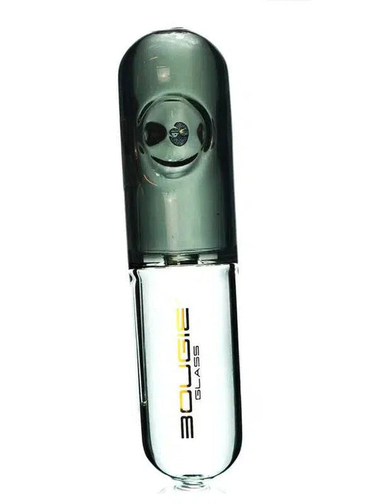 Pill Steamroller Pipe by Bougie - Assorted Colors-Bougie-NYC Glass