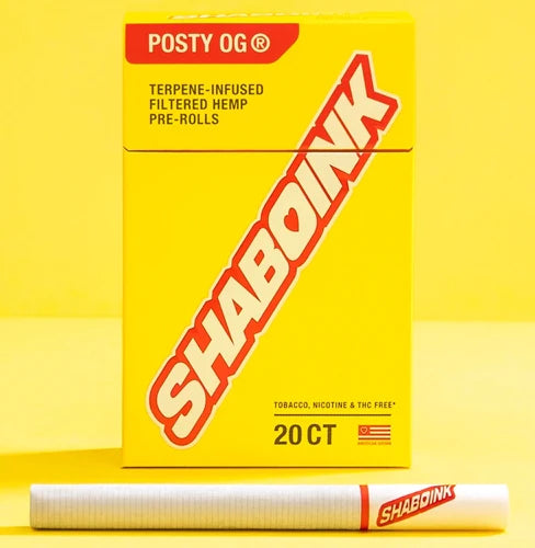 Post Malone's Shaboink Terpene Infused Hemp CBD Cigarettes 20pk-Sherbinski-NYC Glass