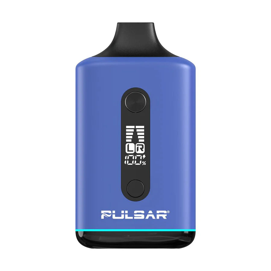 Pulsar 510 DL Tandem Dual Cart Vaporizer | 650mAh-Pulsar-Blue-NYC Glass