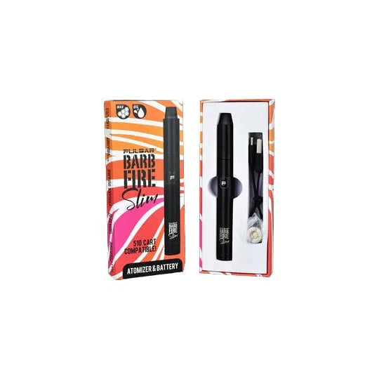 Pulsar Barb Fire Slim Variable Voltage 2-in-1 Wax Vaporizer 510 Battery Duo-Pulsar-NYC Glass