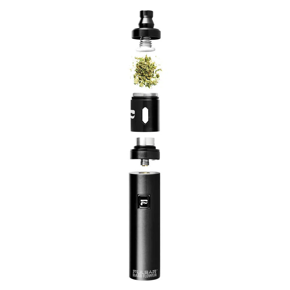 Pulsar Barb Flower Dry Herb Electric Pipe Kit Vaporizer Black-Pulsar-NYC Glass