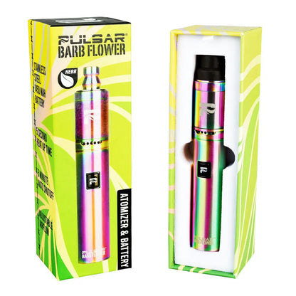 Pulsar Barb Flower Dry Herb Electric Pipe Kit Vaporizer Black-Pulsar-NYC Glass