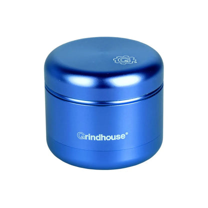 Pulsar Grindhouse Matte Grinder - 4pc - 2.25"-Pulsar-Blue-NYC Glass