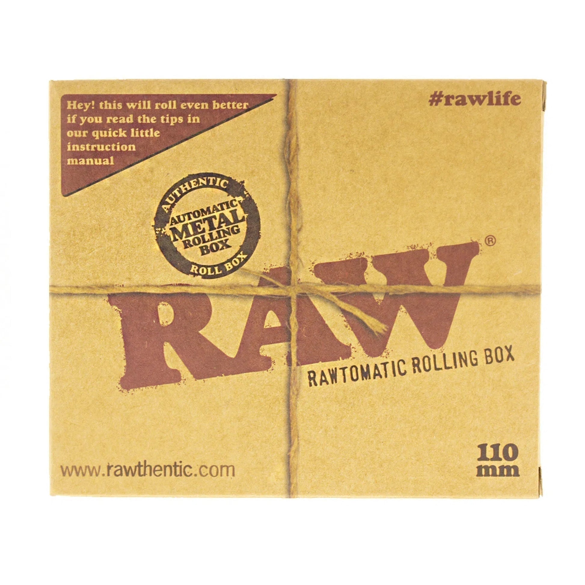 RAW 110mm Adjustable Automatic Cigarette Rolling Box-RAW-NYC Glass