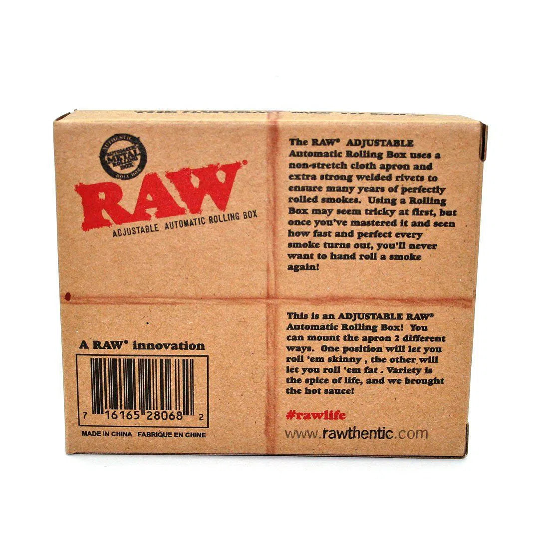 RAW 79mm Adjustable Automatic Cigarette Rolling Box-RAW-NYC Glass