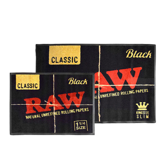 RAW Black Floor Mat-RAW-Small 60cm x 80cm-NYC Glass