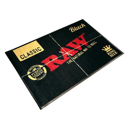 RAW Black Floor Mat-RAW-Small 60cm x 80cm-NYC Glass