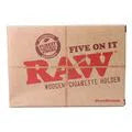 RAW FIVE ON IT Natural Wood Cigarette Holder-RAW-NYC Glass