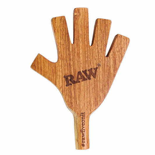 RAW FIVE ON IT Natural Wood Cigarette Holder-RAW-NYC Glass