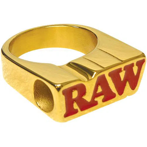 RAW Gold Ring Size 6-RAW-NYC Glass