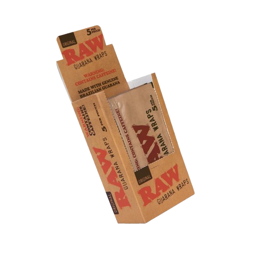 RAW Guarana Caffeine Wraps-RAW-NYC Glass