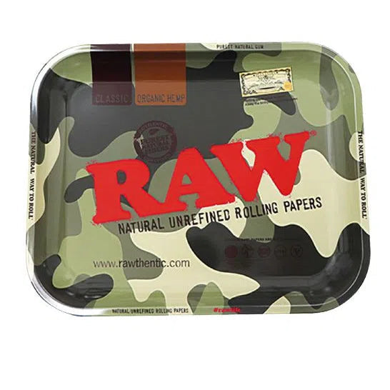 RAW Large Metal Rolling Tray-RAW-Camouflage-NYC Glass