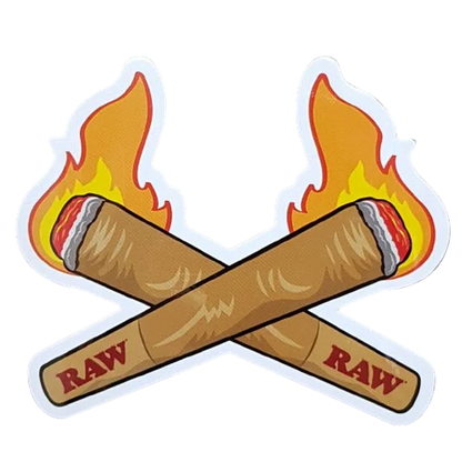 RAW Limited Edition Stickers 7pk-RAW-NYC Glass