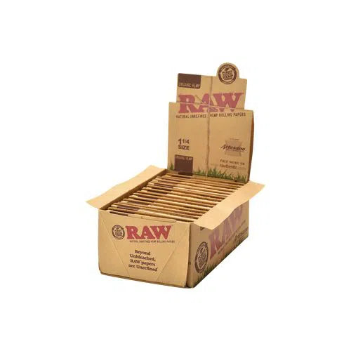 RAW Organic Hemp Artesano 1 1/4 Rolling Papers - 15pk Box-RAW-NYC Glass