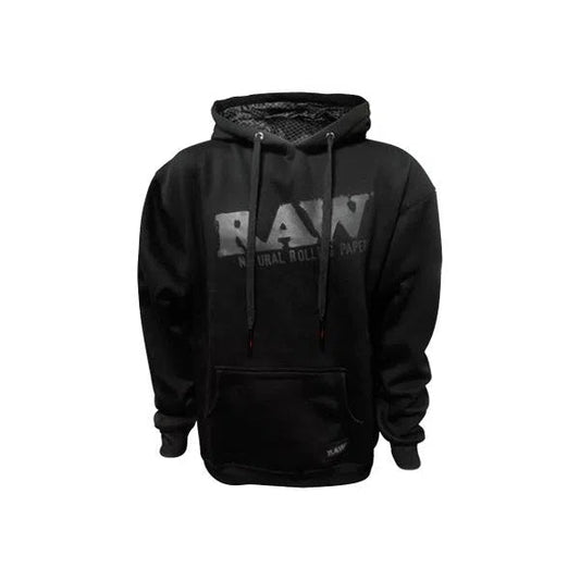 RAW Pullover Hoodie Red or Black XS-XXXL-RAW-NYC Glass