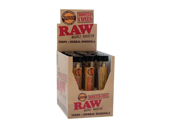 RAW Rocket Boost CBD/Terpene Infused Cones-RAW-Sundae Driver (Full Box)-NYC Glass