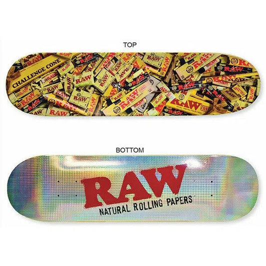 RAW Skateboard -S5 Standard Rainbow Bottom-RAW-NYC Glass