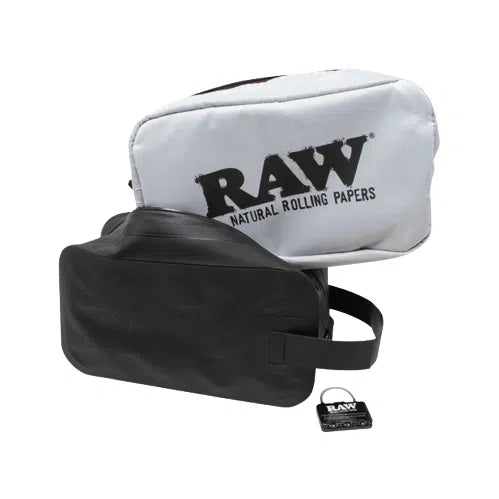 RAW X RYOT All-Weather Smell Proof Lockable Dopp Kit-RAW-NYC Glass